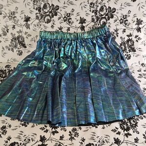 Iridescent Blue Skirt M19